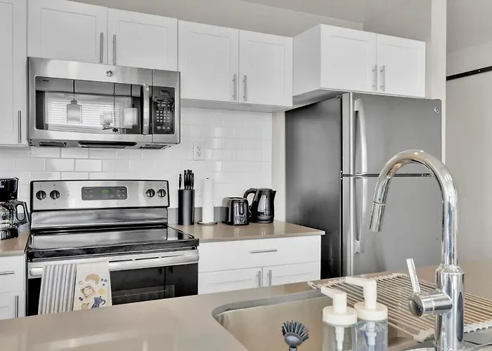 Heb04 Spacious & Stylish 2 Bedroom Downtown Worth, Free Parking, Walk To Convention Center Apartment *